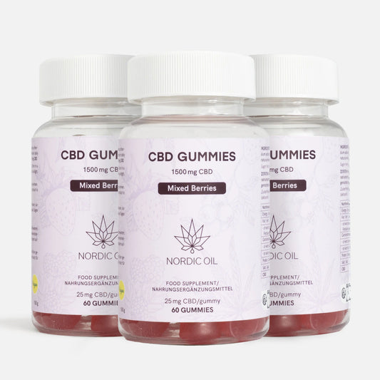 3FOR2: CBD Gummies (1500 mg) Berries