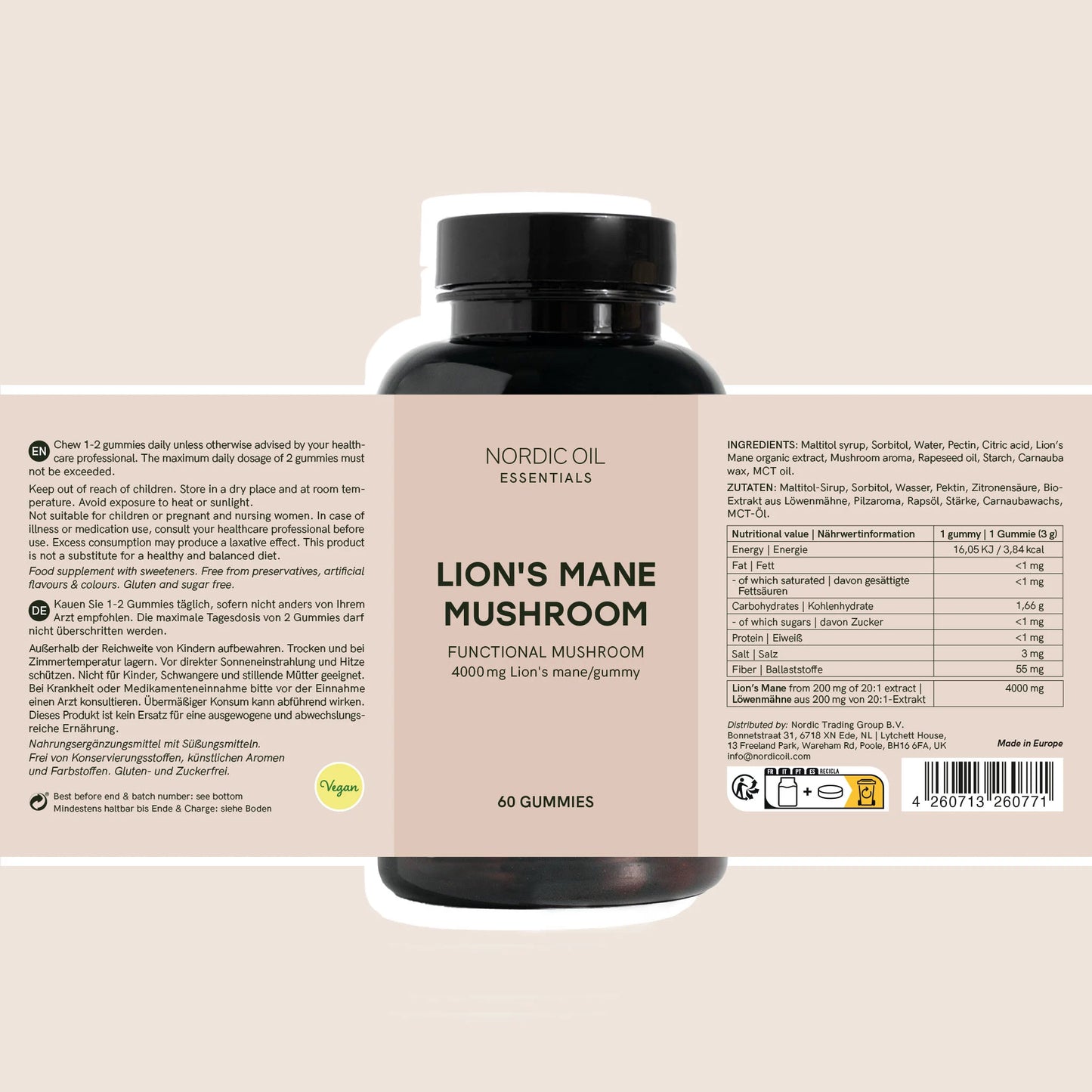 Lion's mane Mushroom Gummies