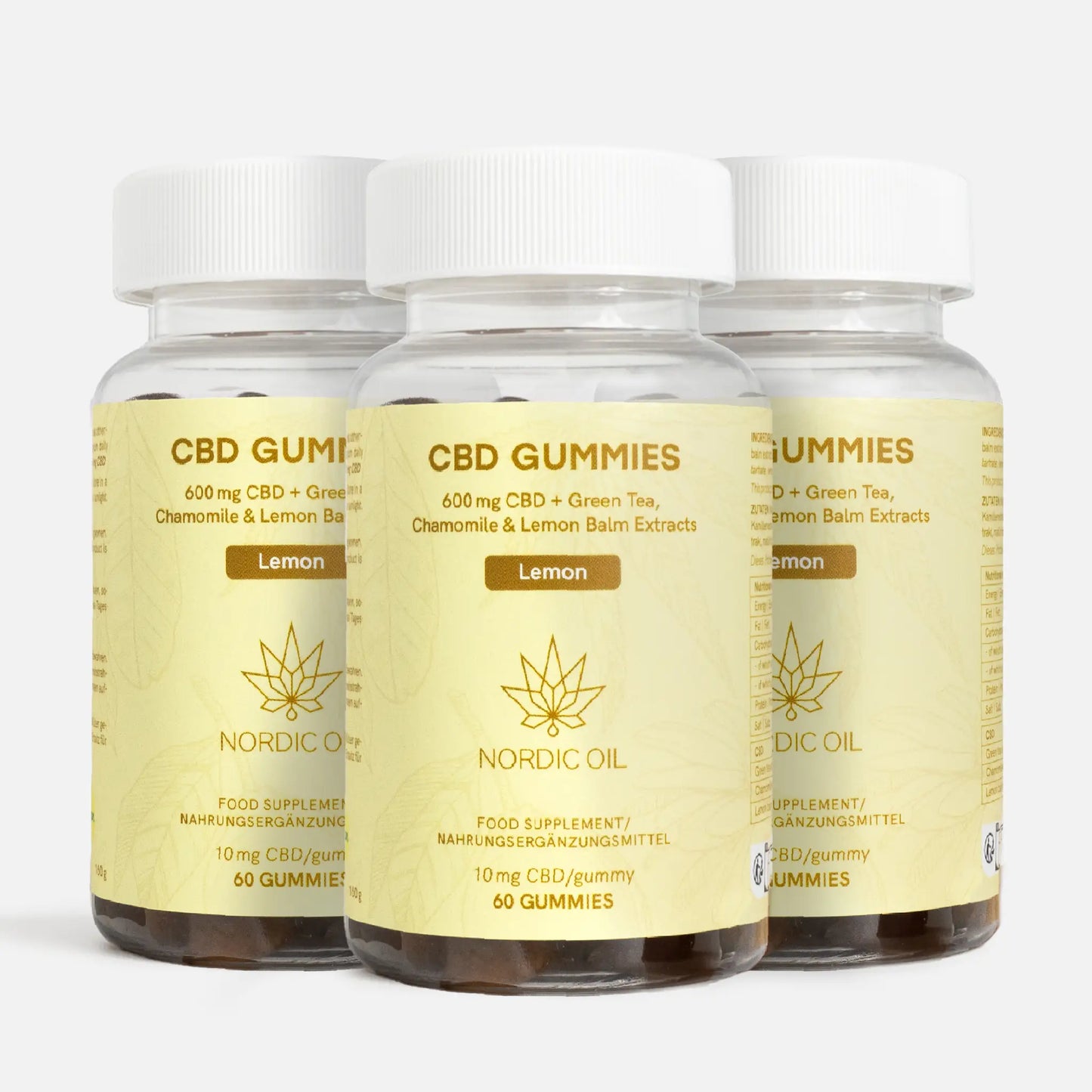 3FOR2: CBD Gummies (600 mg) Relax