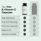 Iron and Vitamin C Capsules