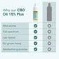 3FOR2: CBD Oil Plus (15%)