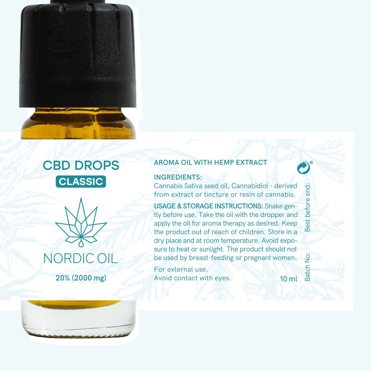 3FOR2: CBD Oil Classic (20%)