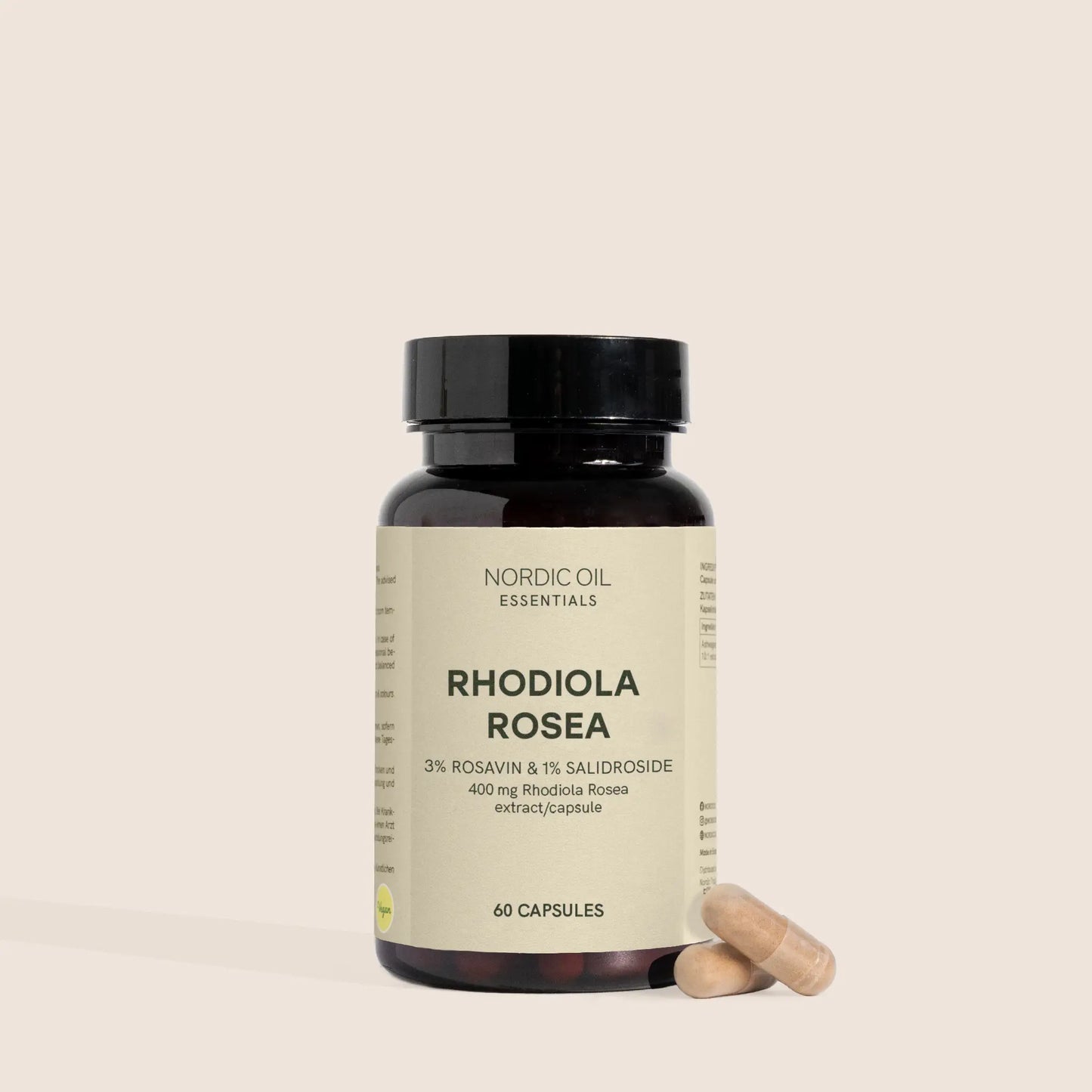 Rhodiola rosea capsules