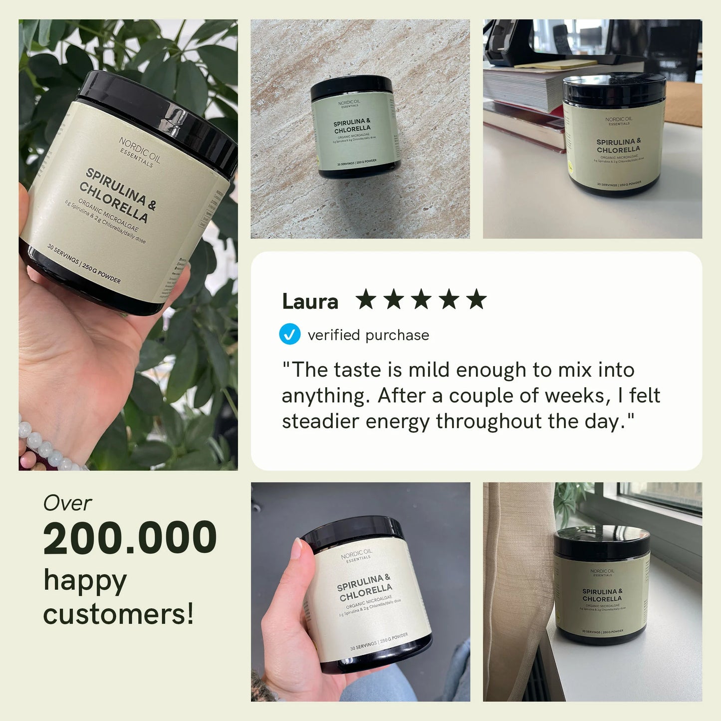 Spirulina Chlorella Powder