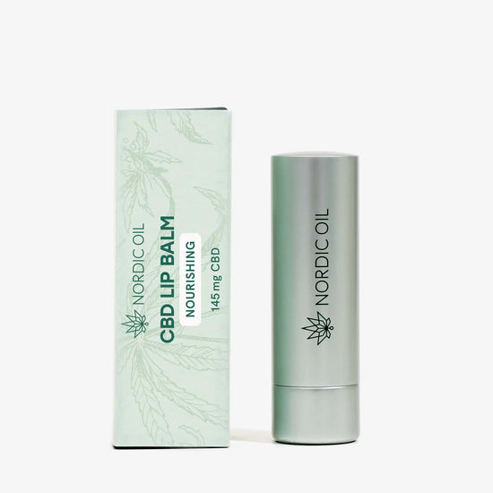 CBD lip balm with package